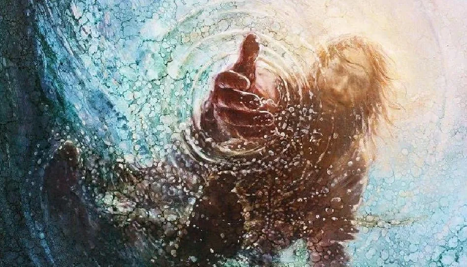 La lumière sur l'eau il signore ti salva