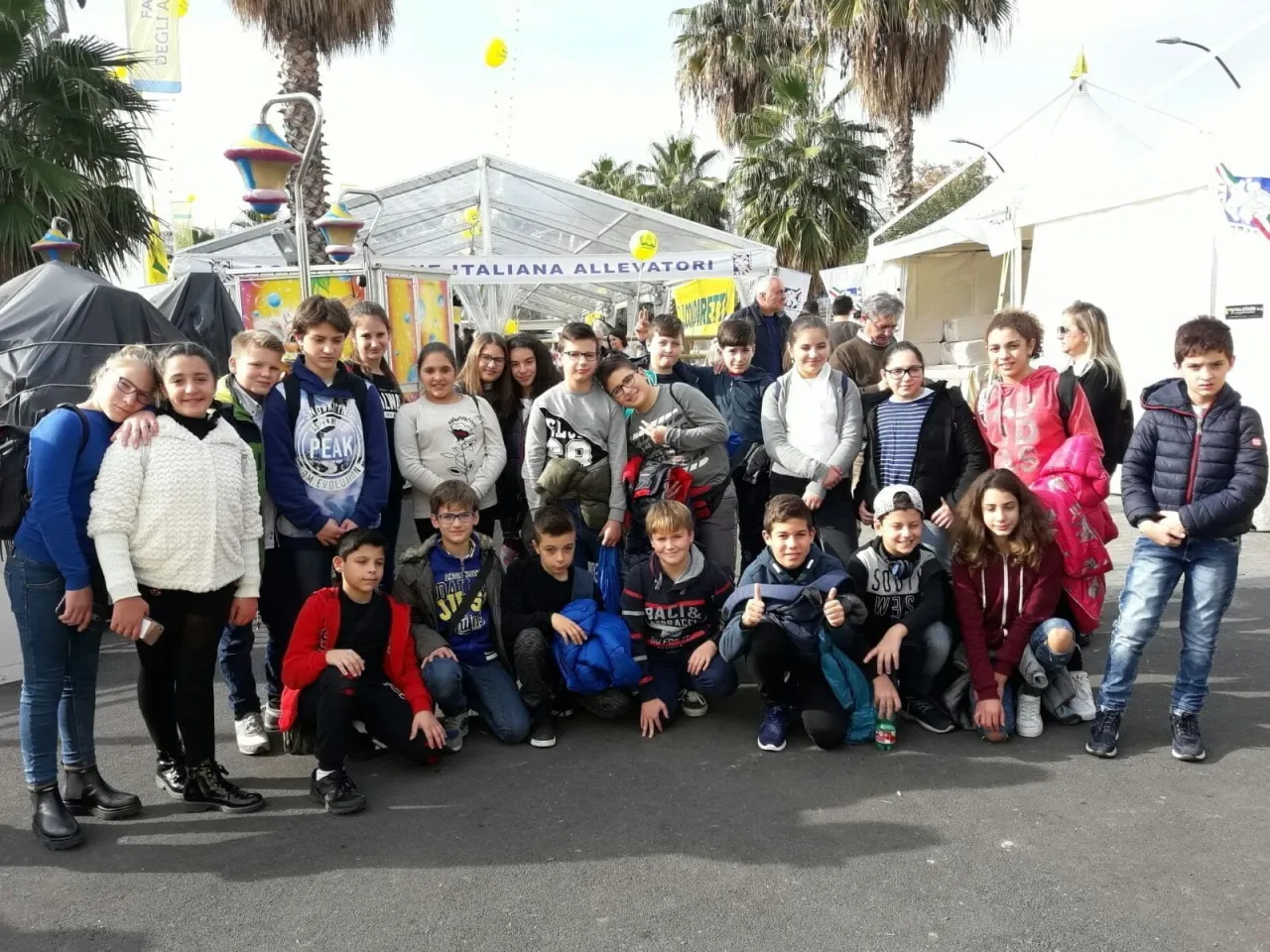 la classe di Eugenio in gita