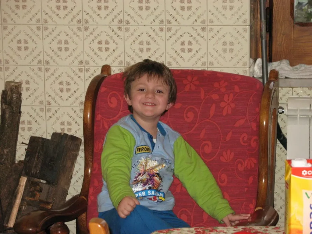 Eugenio beve latte 12/02/10