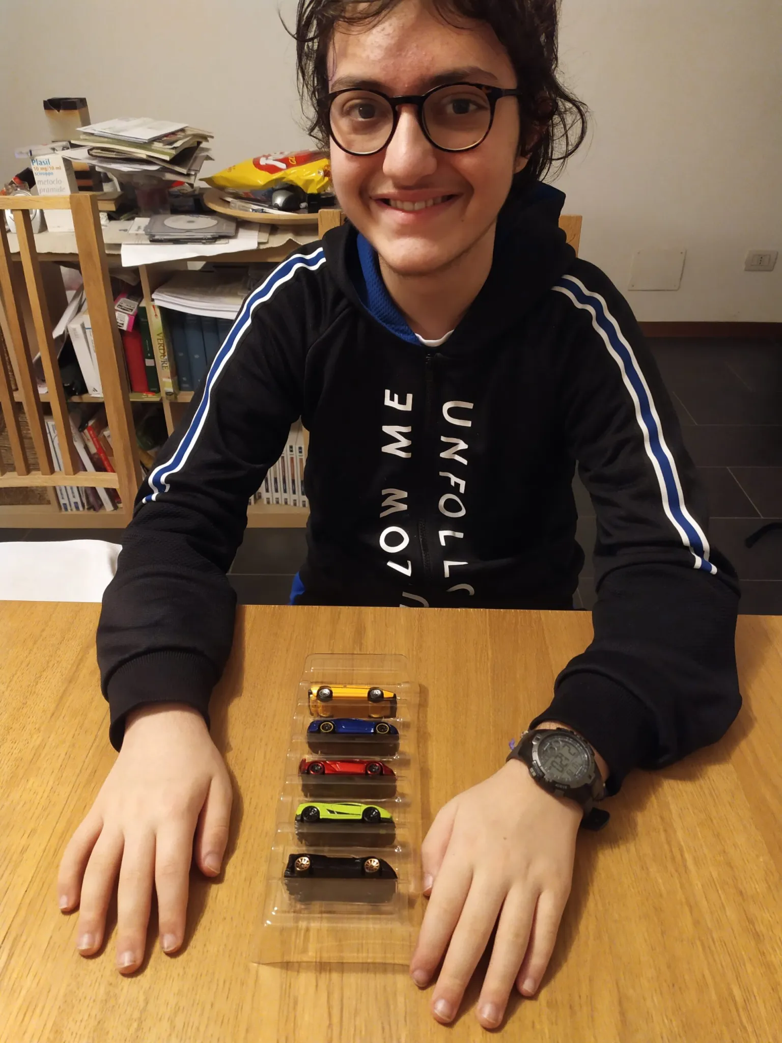 Eugenio e le sue hot wheels