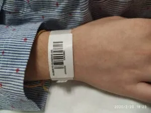 il braccialetto di Eugenio a OPBG