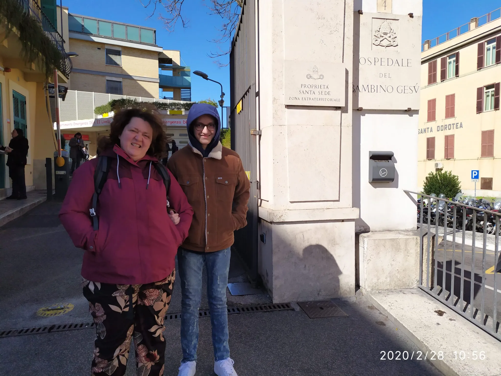 ingresso OPBG Gianicolo