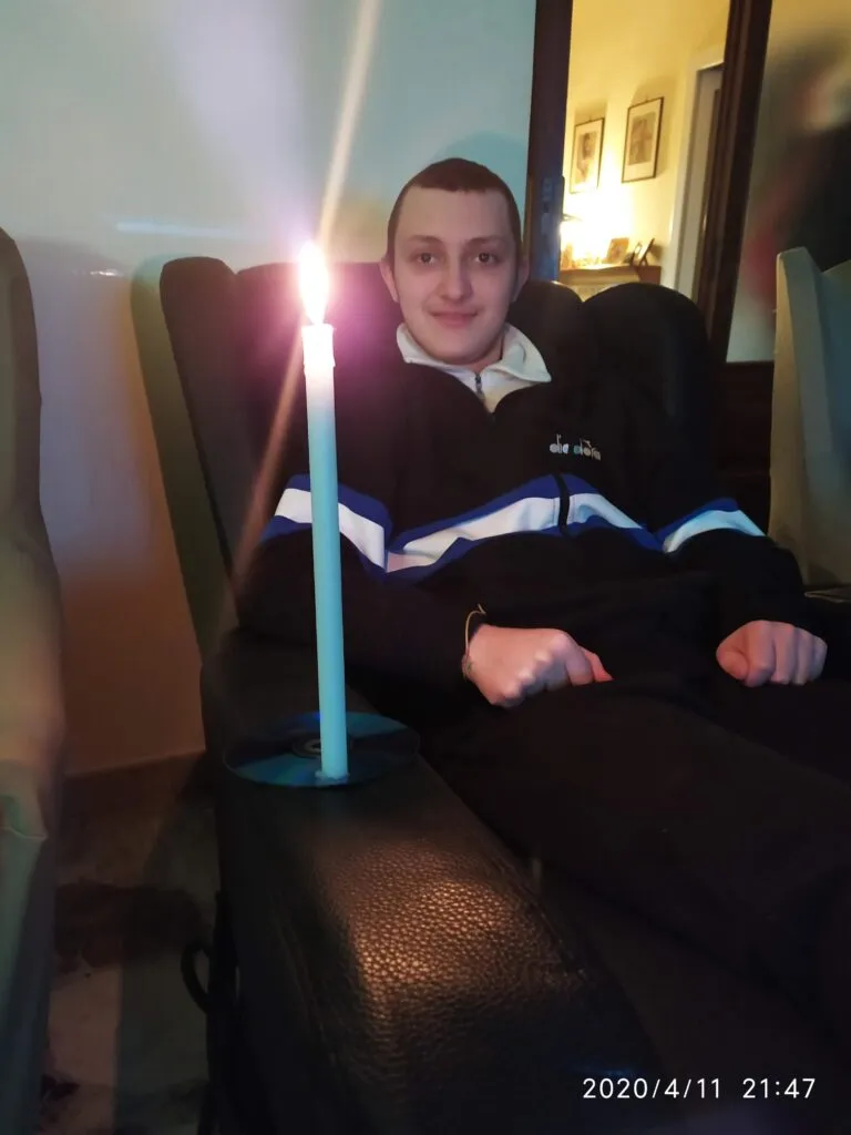 Preghierina del 8 febbraio 2026 - la candela di Pasqua 2020 di Eugenio