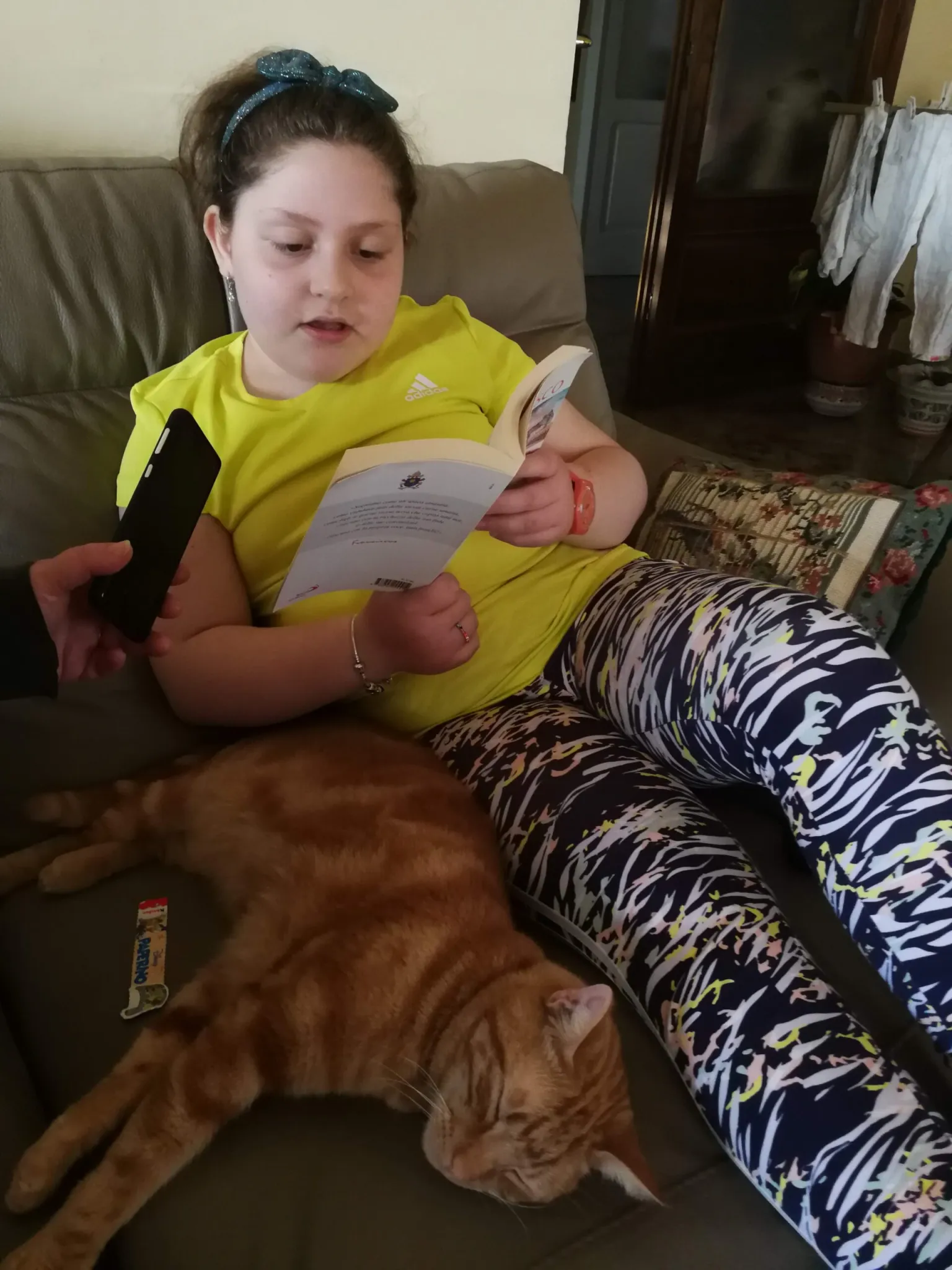 Francesca legge Papa Francesco