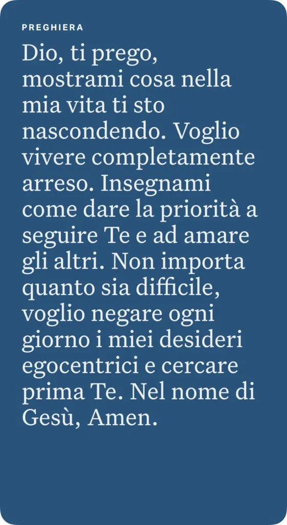 Il prezzo del seguire Gesù