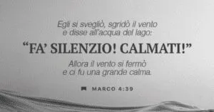silenzio calmati