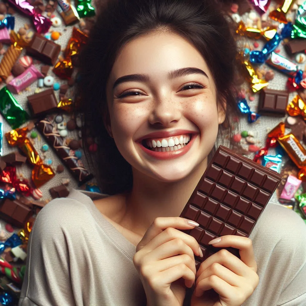 Carla e le barrette di cioccolato