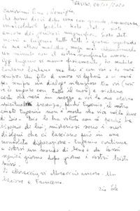 lettera zia jole 1