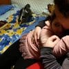 il lettuccio di Eugenio con l'elmo