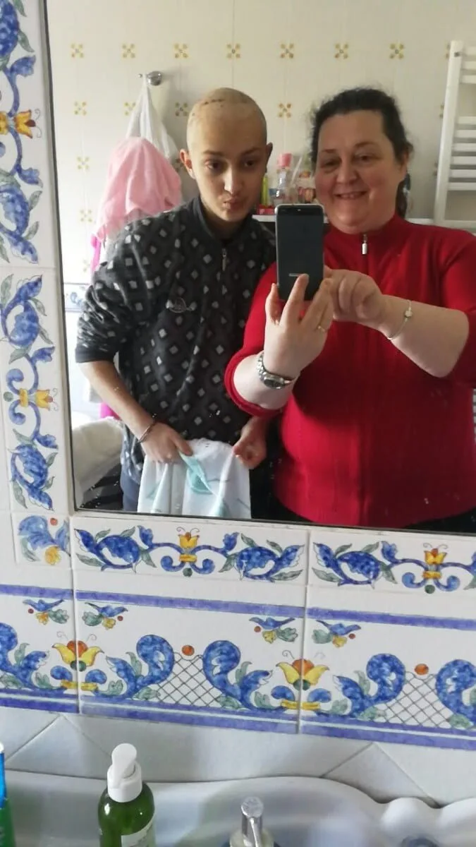 Eugenio e Giuseppina allo specchio