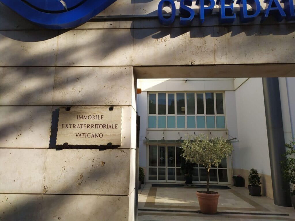 ingresso OPBG San Paolo