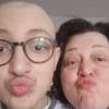 Eugenio e Giuseppina selfie con bacio