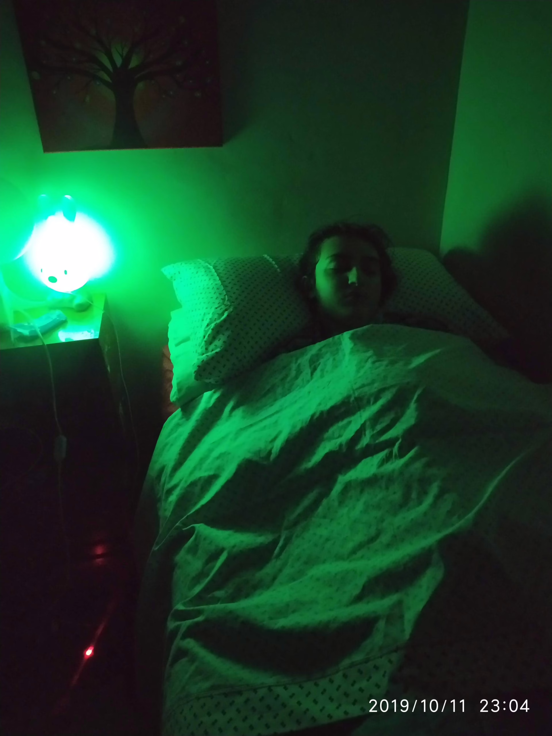 Eugenio nel lettino dopo Neuromed