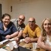 Peppino Micco, Giuseppina, Gaetano Santoro, io e Federica Landolfi