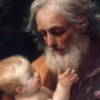 St Joseph with Infant Christ in his Arms, by Guido Reni