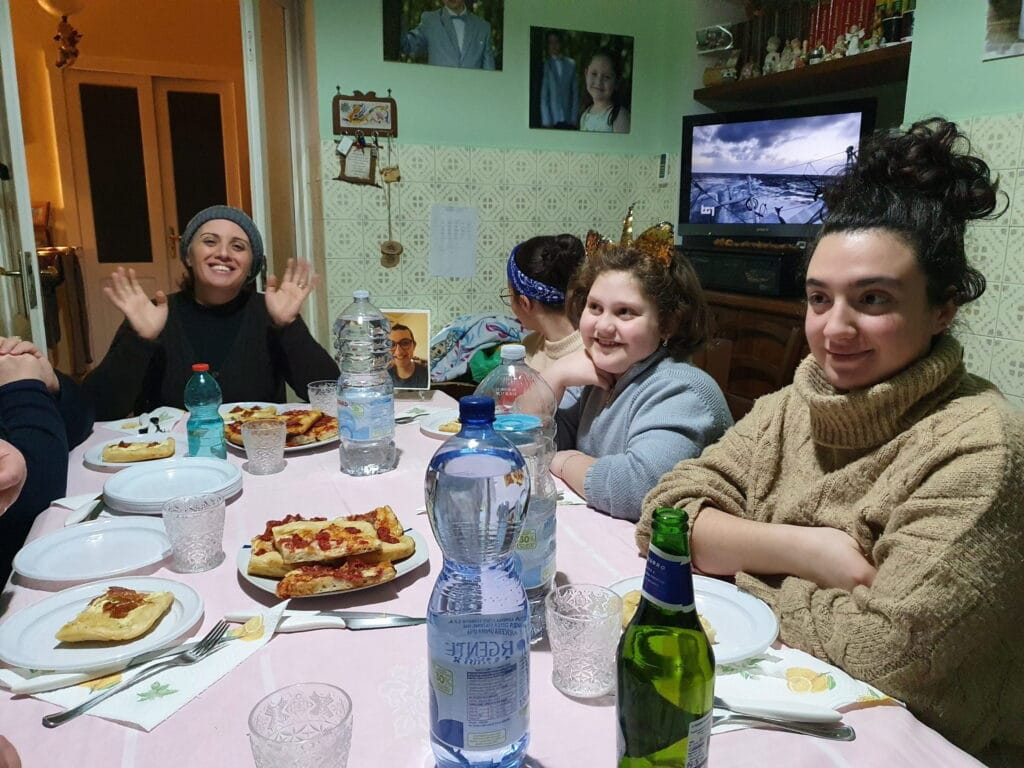 cena con i Pasquariello