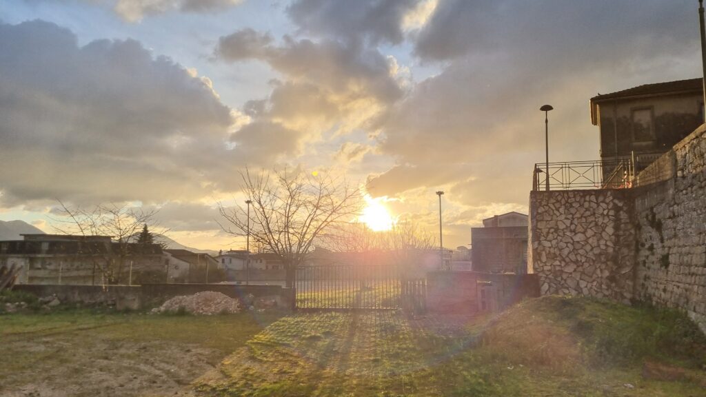 il nostro giardino con il sole