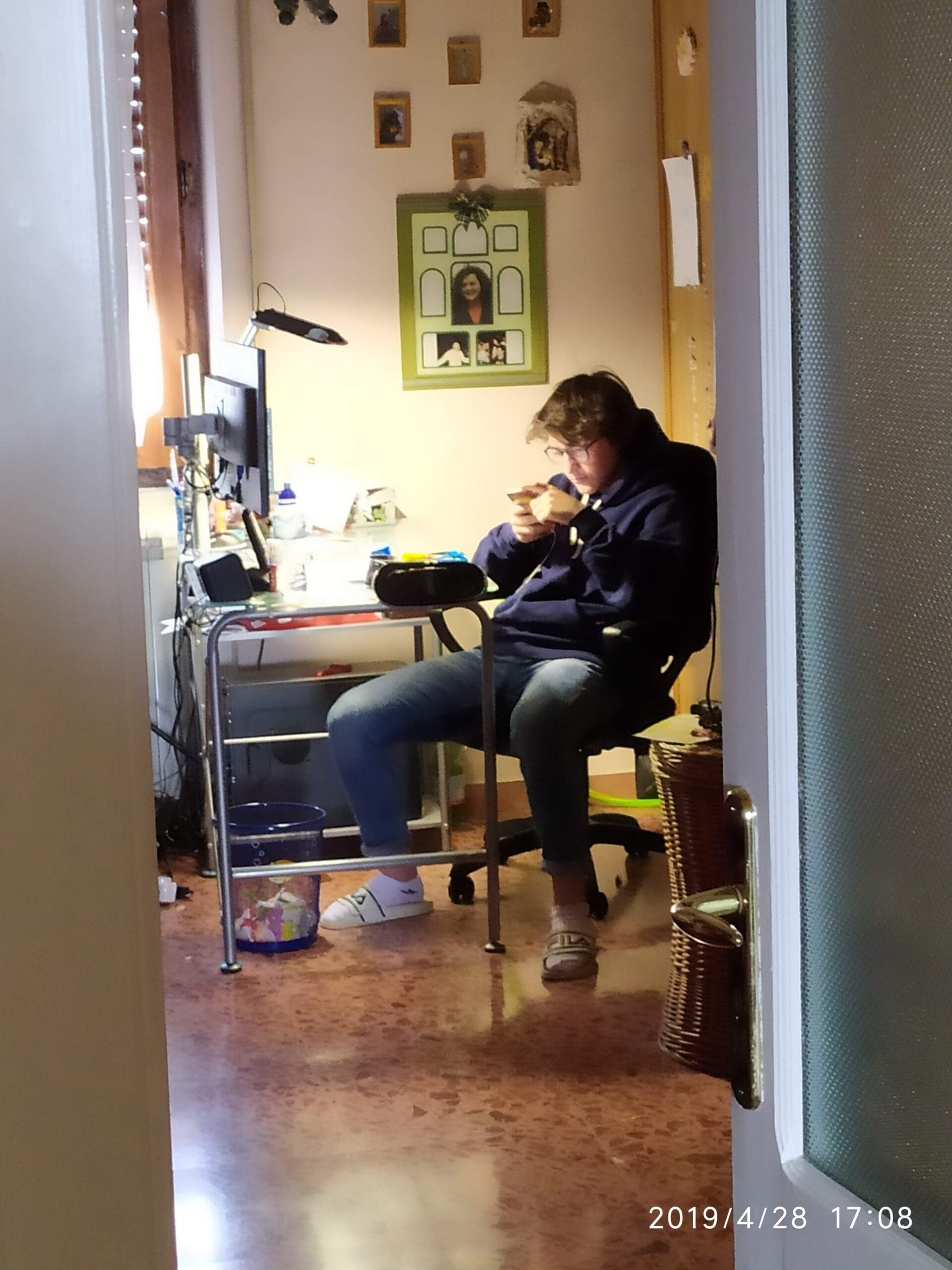 Eugenio in cameretta