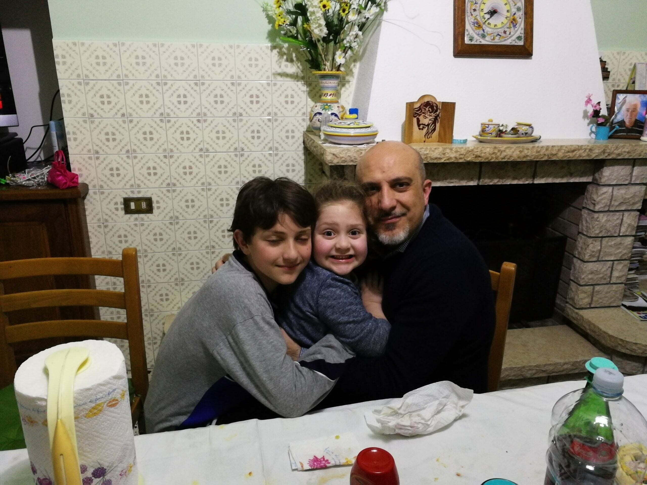 Eugenio, Francesca e Remigio nel 2017