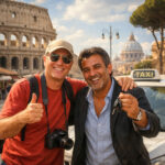 il turista americano e il tassista