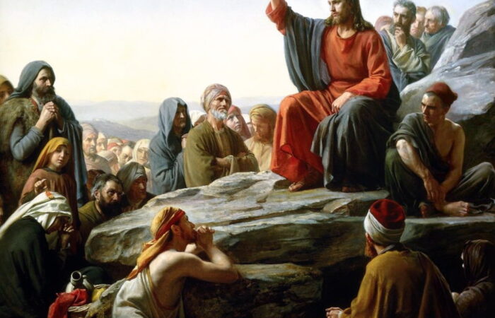 Gesù il discorso della montagna