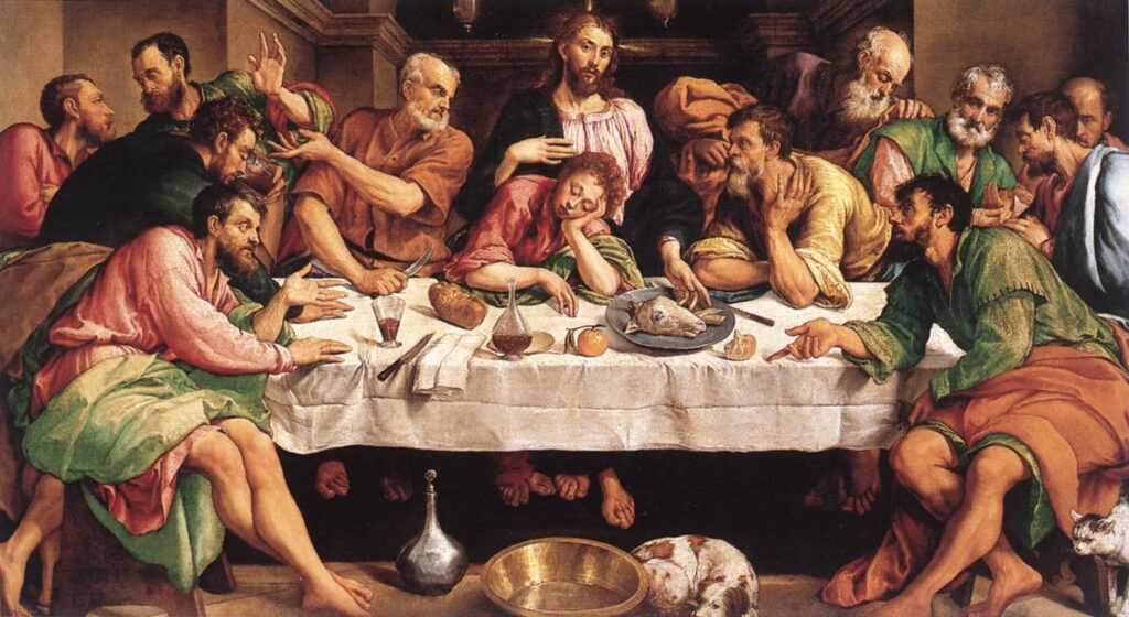 Ultima Cena di Jacopo Bassano