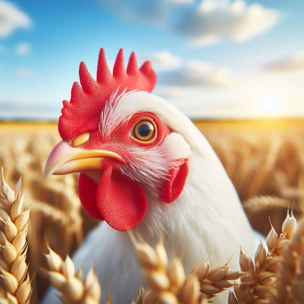 la gallina col becco rosso