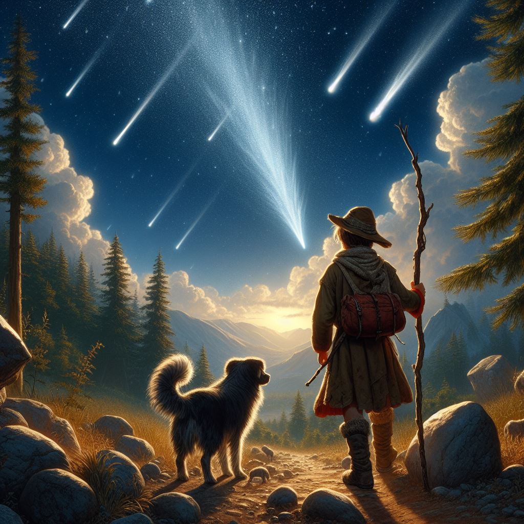 il pastorello segue la cometa
