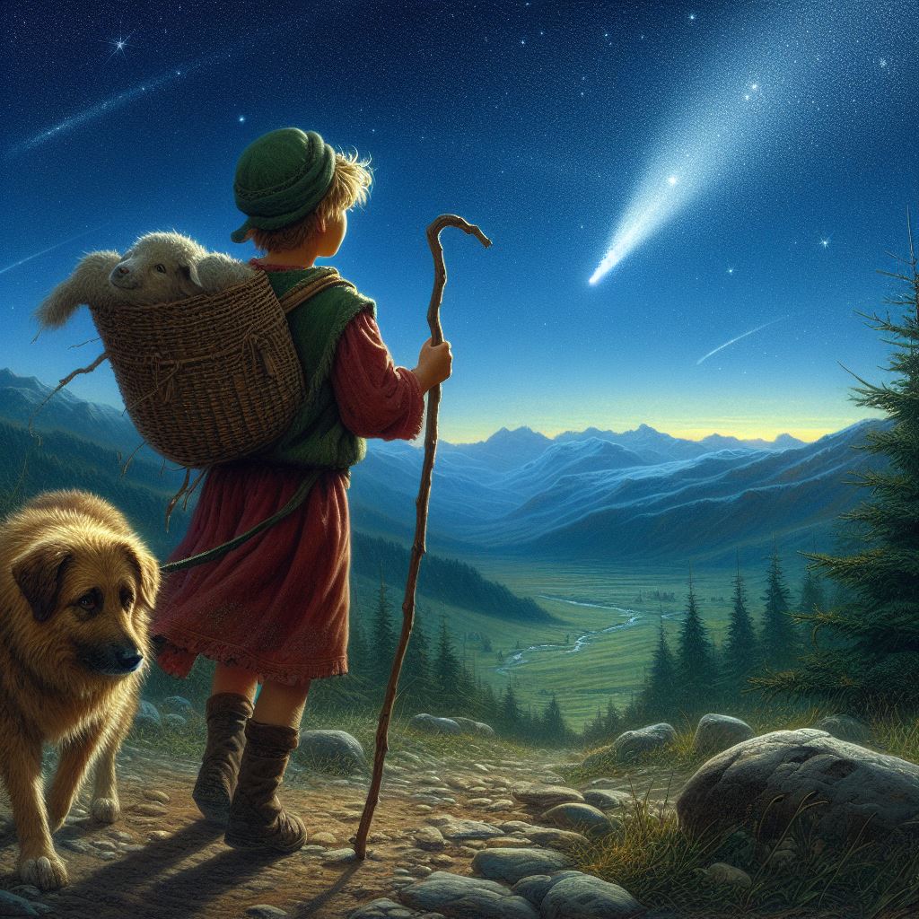 Il pastorello e la cometa