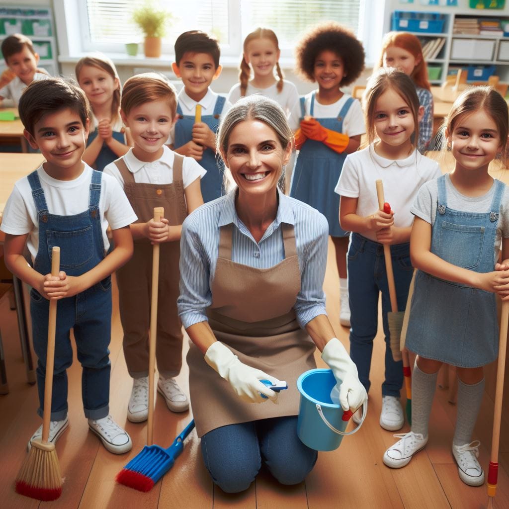 La collaboratrice scolastica | Una favola per sognare - eugenioruberto.it