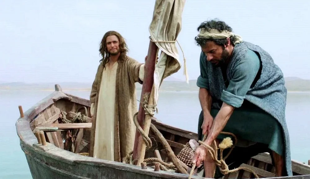 Gesù sulla barca