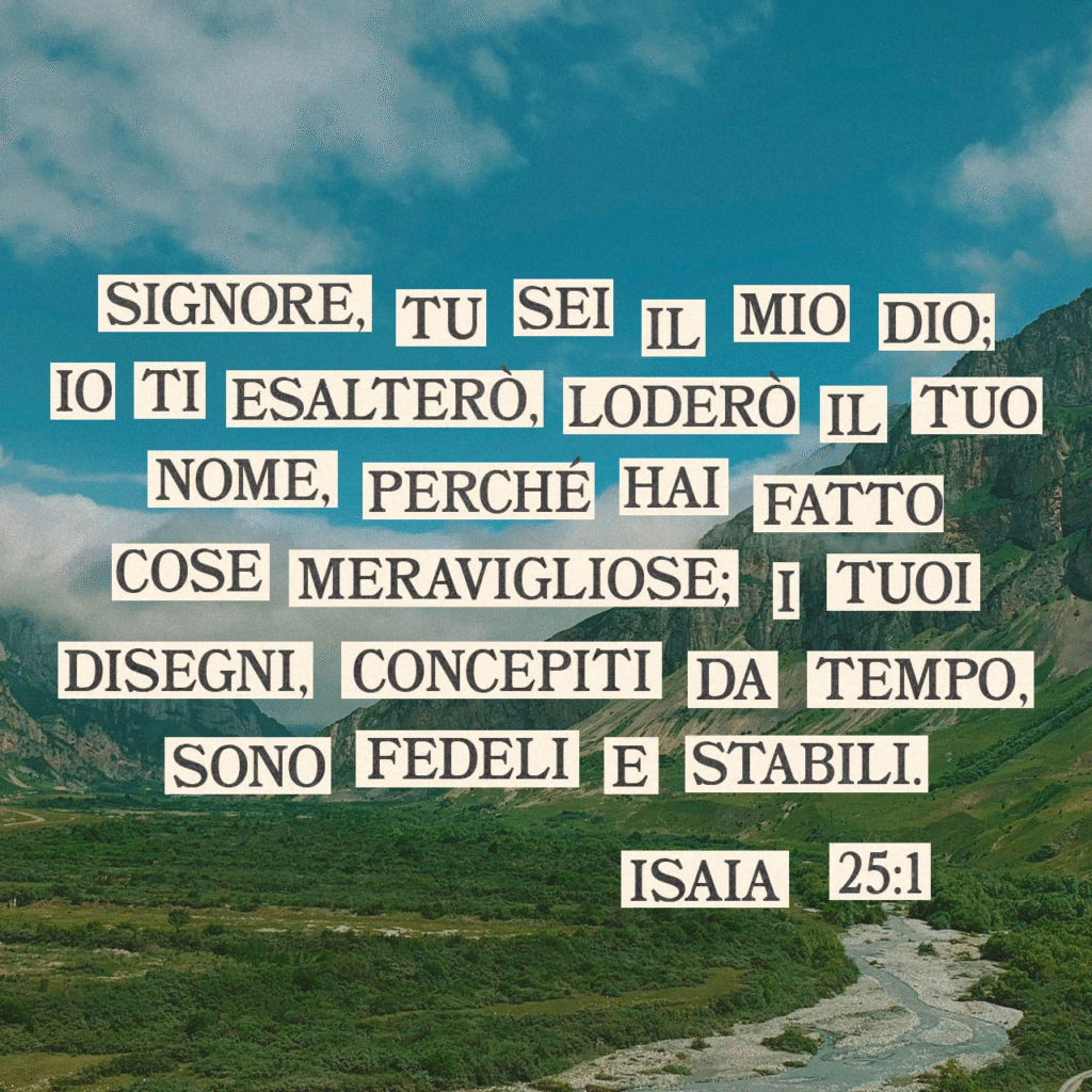 Adorare un Dio buono