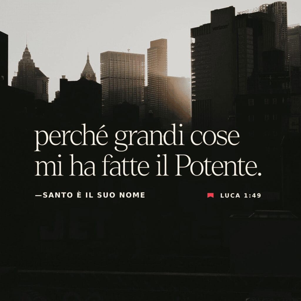 santo è il suo nome