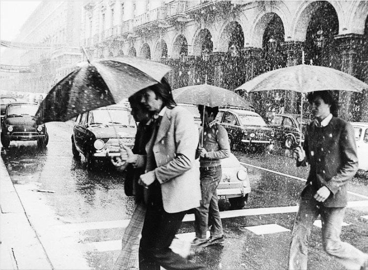 neve a Torino 25 aprile 1972