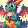 il drago ghiotto di gelato
