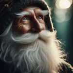 vecchio con la barba bianca