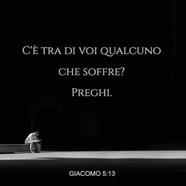qualcuno che soffre