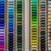 rows, threads, colors, tasselli colorati, cose a posto