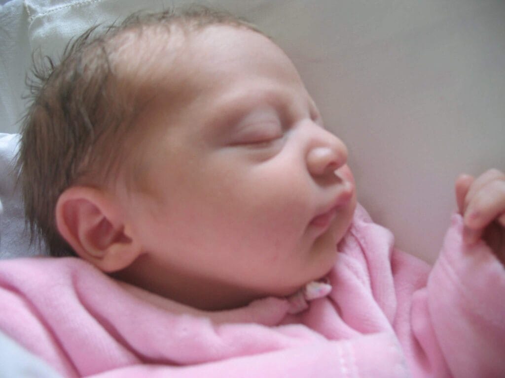 Quando l'amore chiama Francesca appena nata