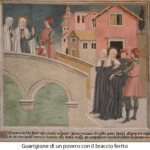 guarigione povero con braccio ferito