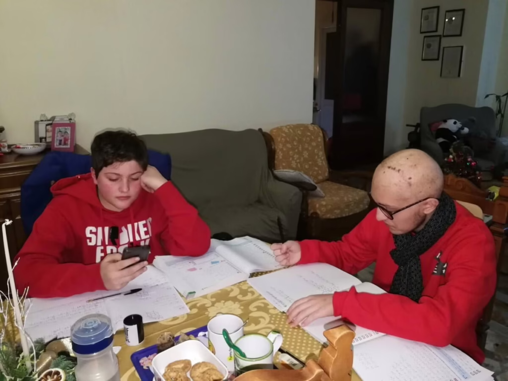 Eugenio e Nicola studiano insieme