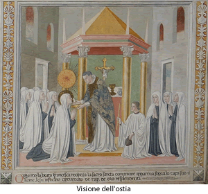 visione dell'ostia