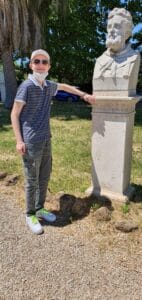 Eugenio e Fra Pantaleo al Belvedere Gianicolo