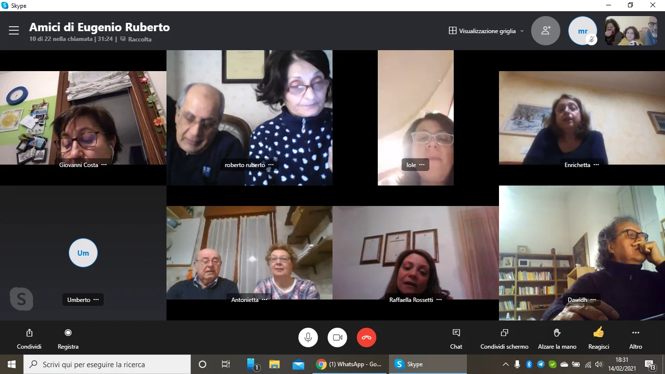 chat via Skype