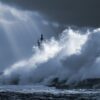 storm, ocean, waves, storm clouds, sea, lighthouse, hurricane, shore, pier, nature, weather, seascape, storm, storm, storm, storm, lighthouse, lighthouse, lighthouse, lighthouse, lighthouse, hurricane, hurricane, hurricane, hurricane