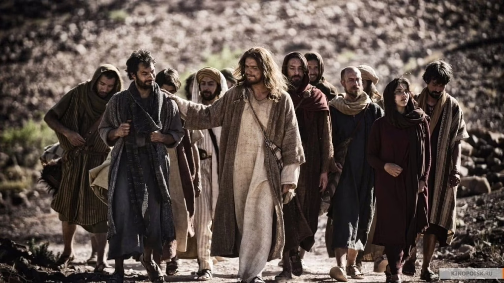 Gesù e i discepoli scendono dal monte