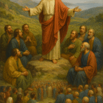 Ecco l’immagine ispirata al passo del Vangelo secondo Luca 6,12-19