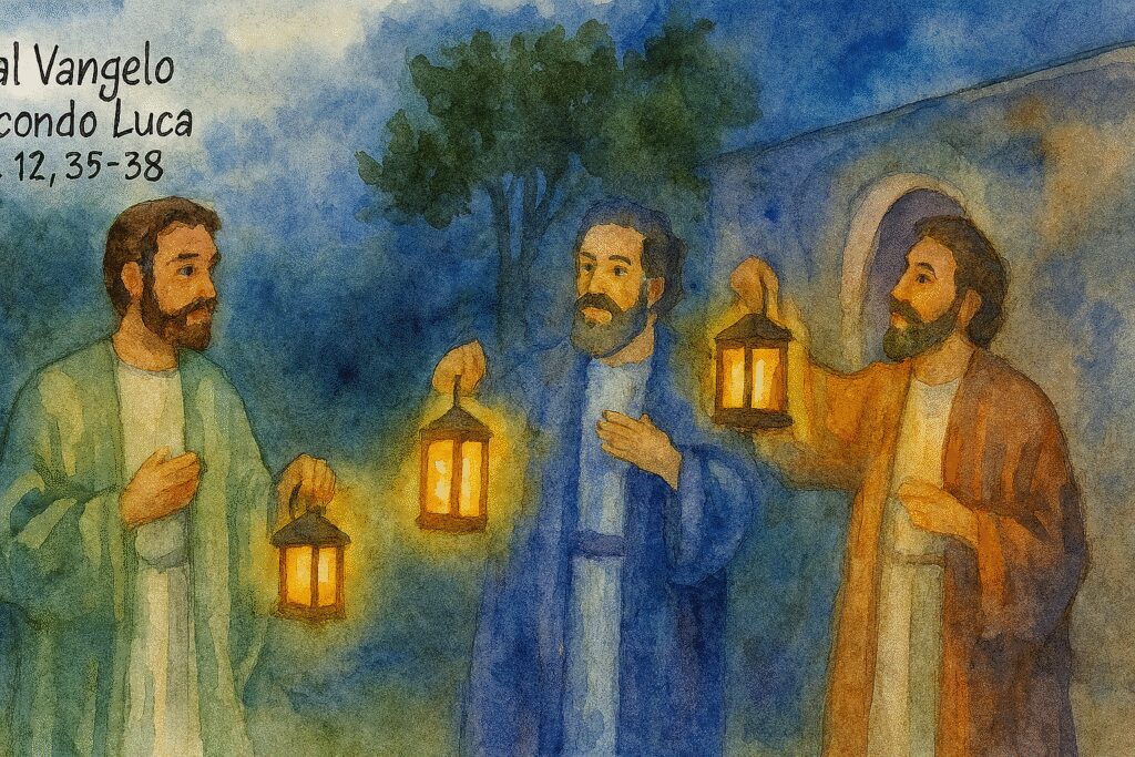 Dal Vangelo secondo Luca Lc 12,35-38