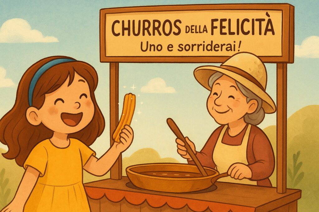 Leggiamo ed ascoltiamo insieme "la favola di Lulù e la magia dei churros"