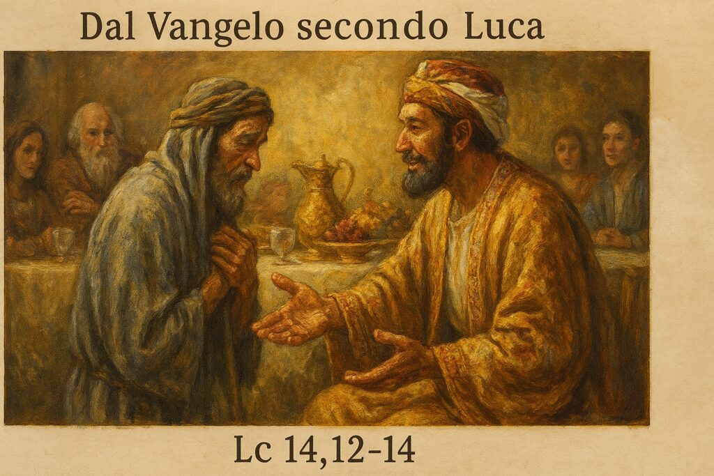 Dal Vangelo secondo Luca Lc 14,12-14
